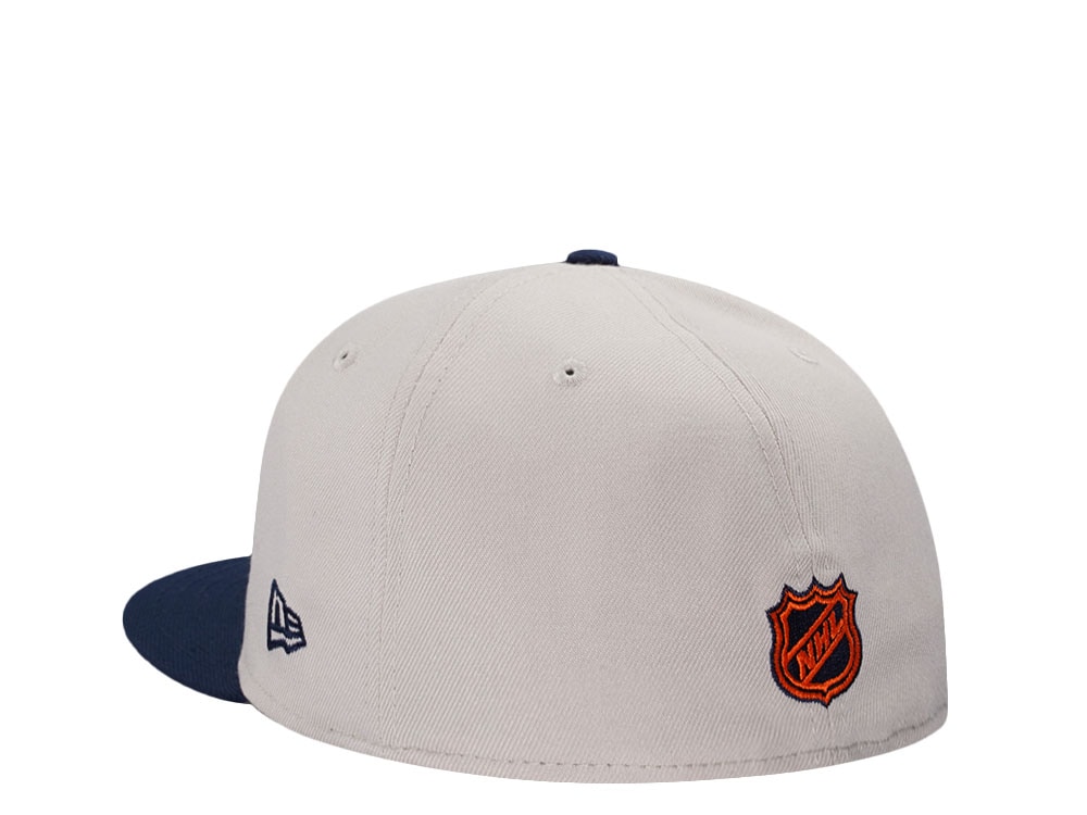 New Era New York Islanders Fisherman Stone Two Tone Edition 59Fifty Fitted Hat