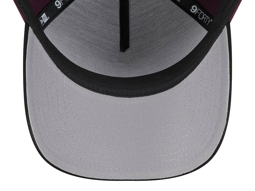 New Era Houston Astros 50th Anniversary Two Tone Plum 9Forty A Frame Snapback Hat