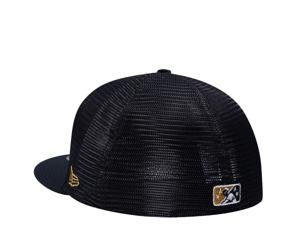 New Era Lake County Captains Navy Gold Trucker Edition 59Fifty Fitted Hat
