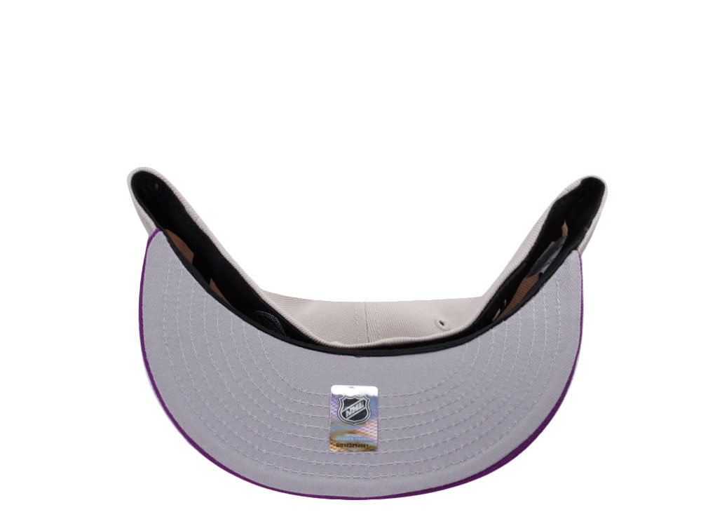 New Era Anaheim Ducks Stadium Series 2014 Stone Grape Two Tone Edition 59Fifty Fitted Hat