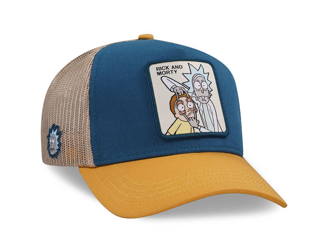 Capslab Rick and Morty Trucker Snapback Cap