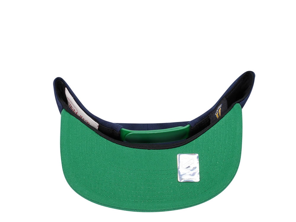 Mitchell & Ness Hartford Whalers Vintage Script Snapback Hat