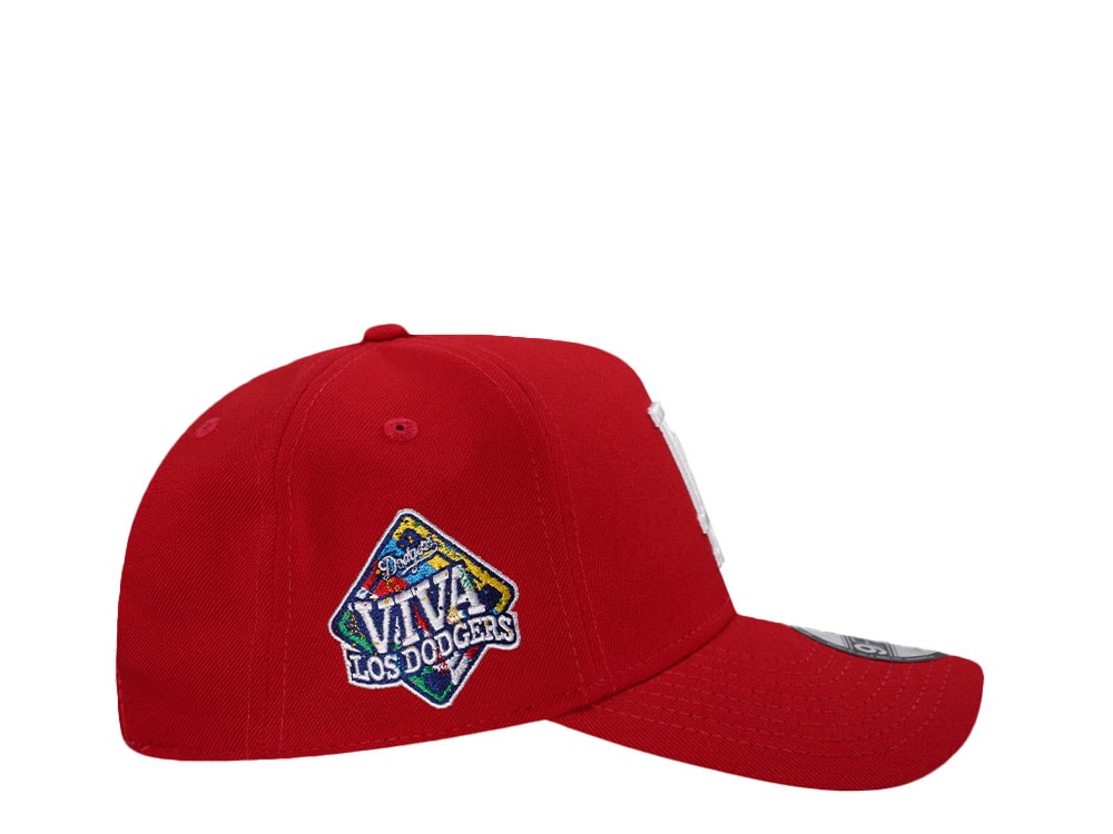 New Era Los Angeles Dodgers Red Viva Edition 9Forty A Frame Snapback Hat
