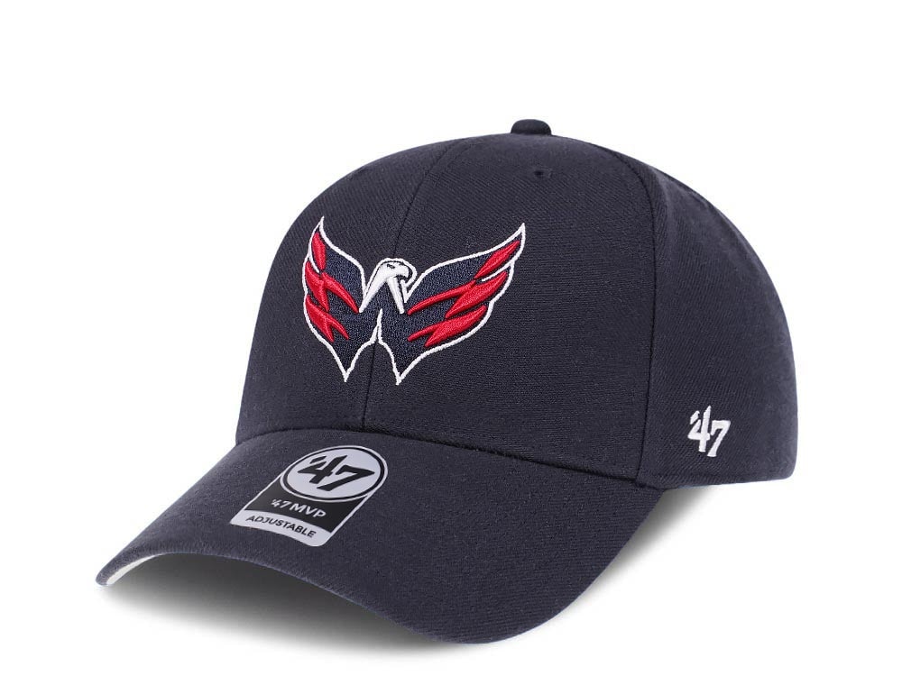 47Brand Washington Capitals Classic Navy Strapback Hat
