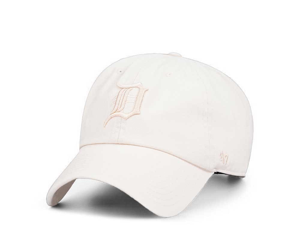 47Brand Detroit Tigers Natural Clean Up Strapback Hat