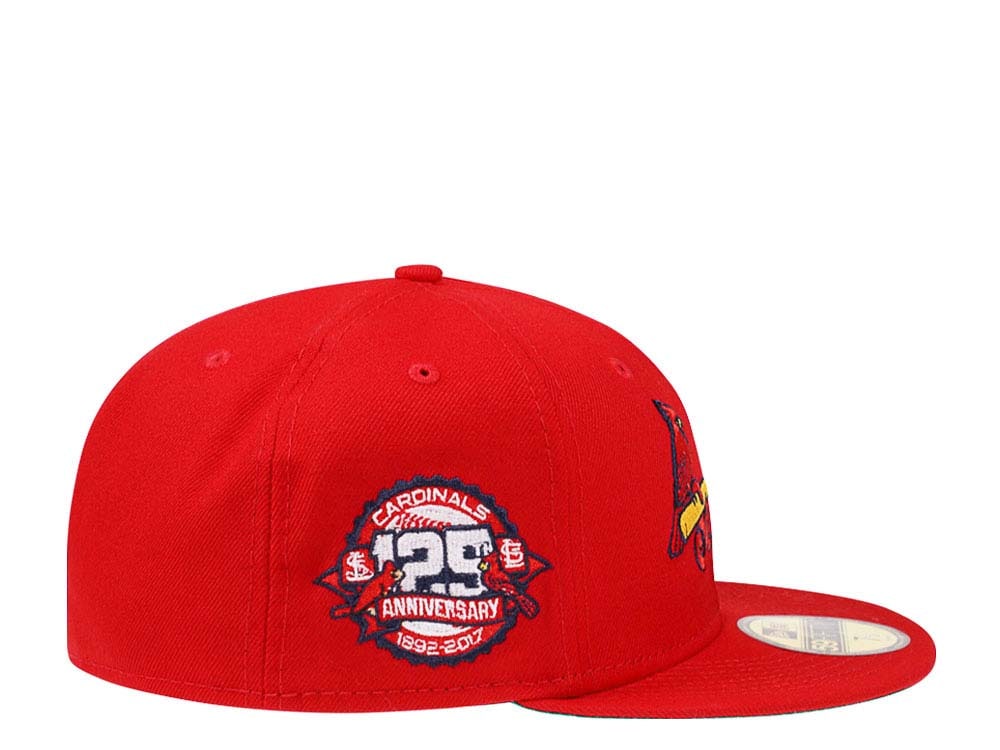 New Era St. Louis Cardinals 125th Anniversary Throwback Edition 59Fifty Fitted Hat