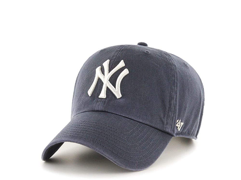47Brand New York Yankees Clean Up Navy Strapback Hat