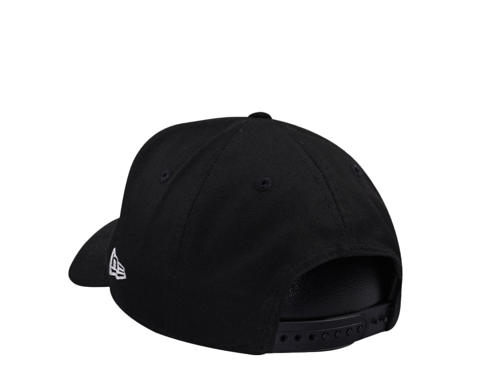 New Era Sacramento Kings Black Classic Edition 9Forty A Frame Snapback Hat