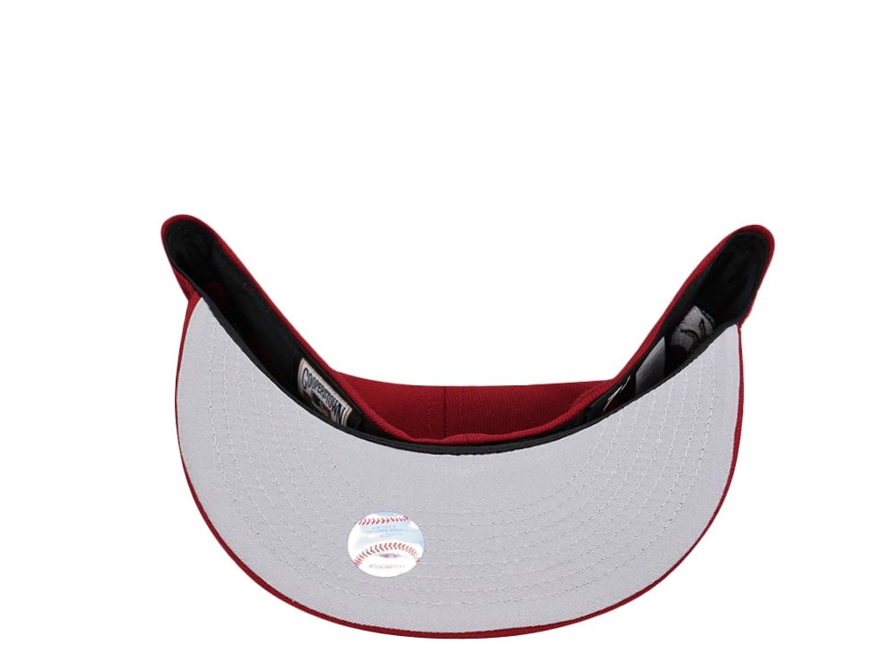 New Era Houston Astros Inaugural Season 2000 Brick Red Classic Edition 59Fifty Fitted Hat