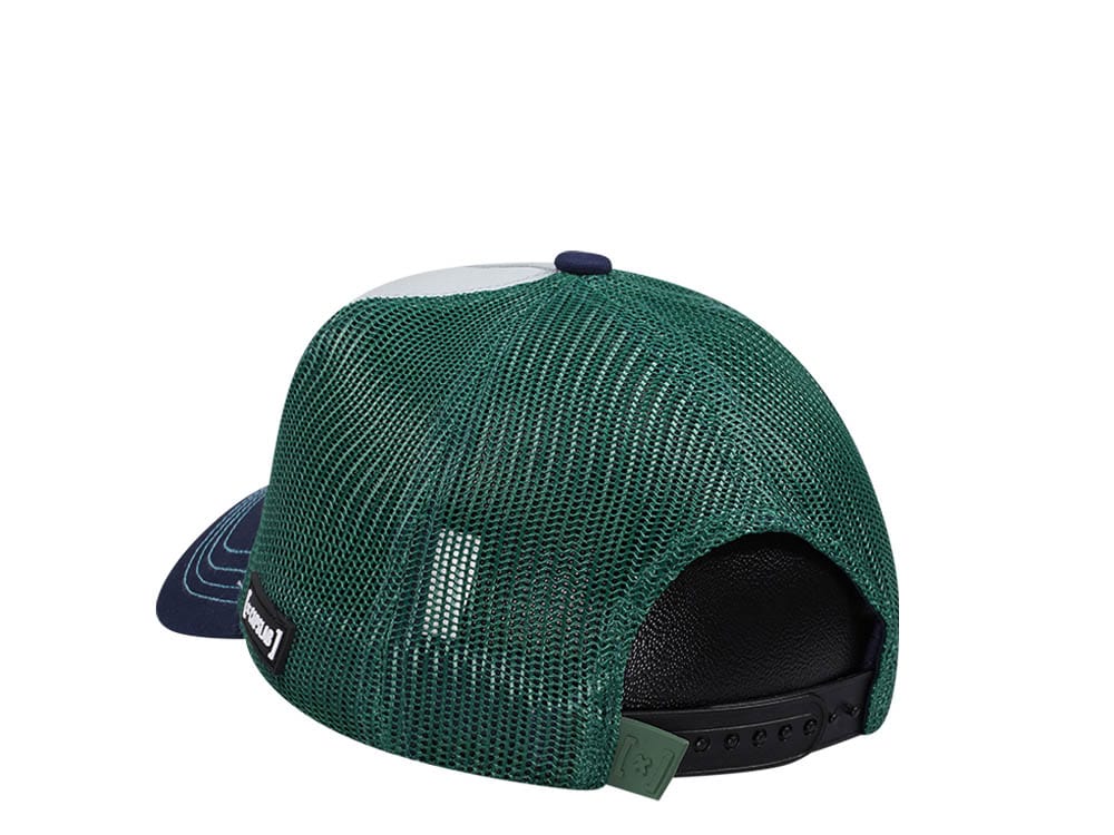 Capslab Fantastic Beasts Forest White Green Blue Trucker Snapback Hat