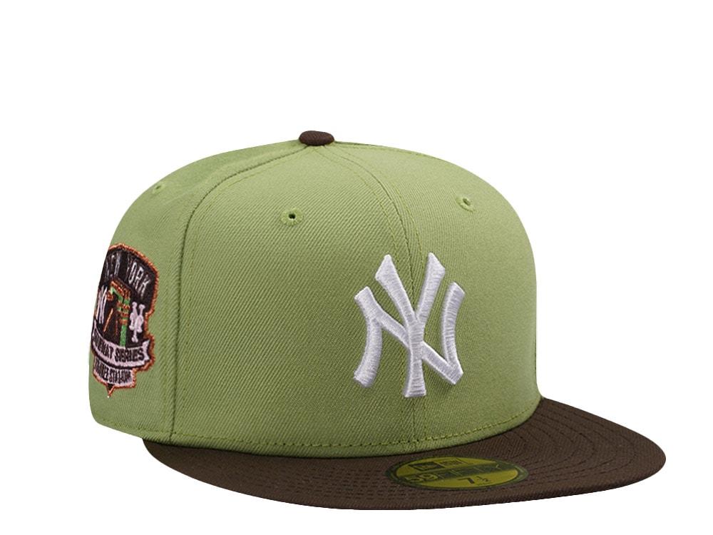 New Era New York Yankees Subway Series Matcha Two Tone Editon 59Fifty Fitted Cap