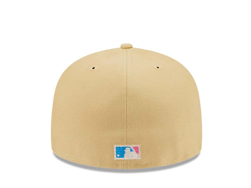 New Era Colorado Rockies Stitch 10th Anniversary Gold Edition 59Fifty Fitted Hat