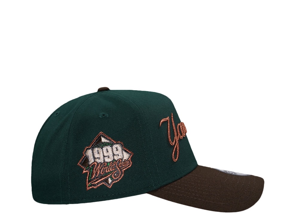 New Era New York Yankees World Series 1999 Copper Two Tone 9Forty A Frame Snapback Hat