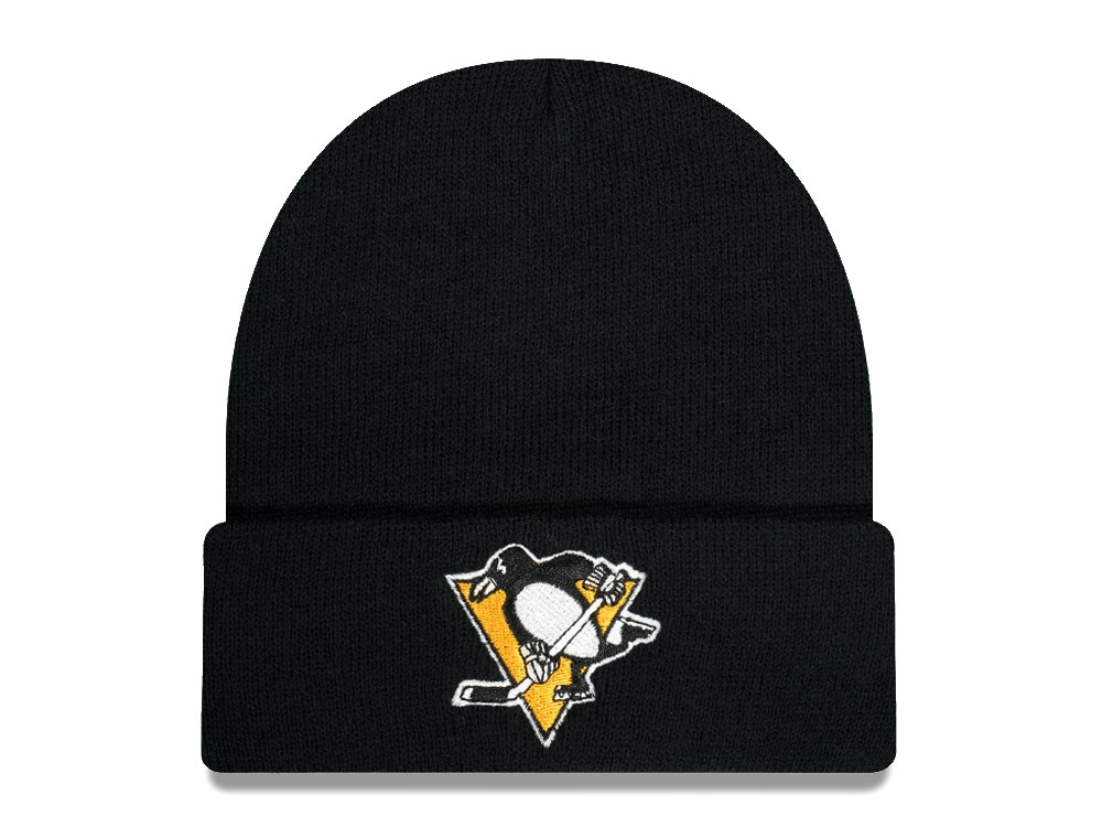American Needle Pittsburgh Penguins Cuffed Black Mutsen