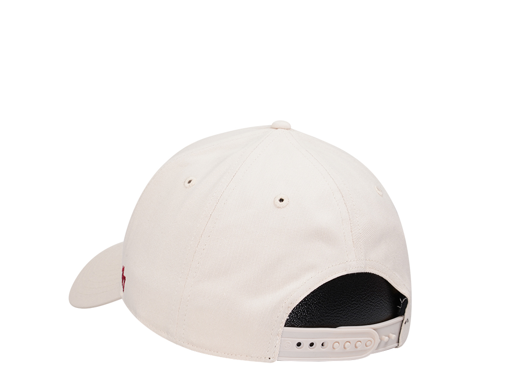 47Brand Los Angeles Dodgers Natural Retro Stripe Under MVP Snapback Hat
