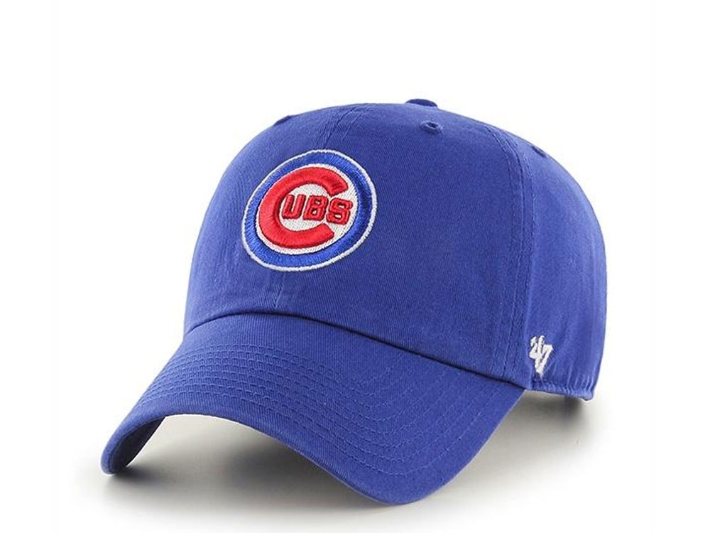 47Brand Chicago Cubs Classic Clean Up Strapback Hat