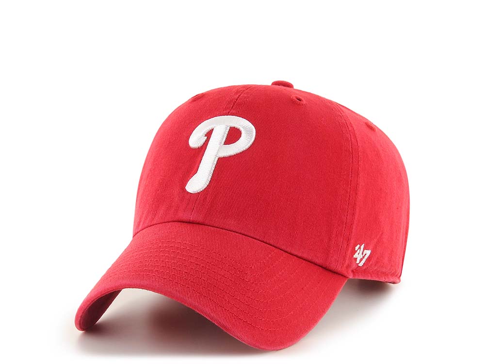 47Brand Philadelphia Phillies Clean Up Strapback Hat