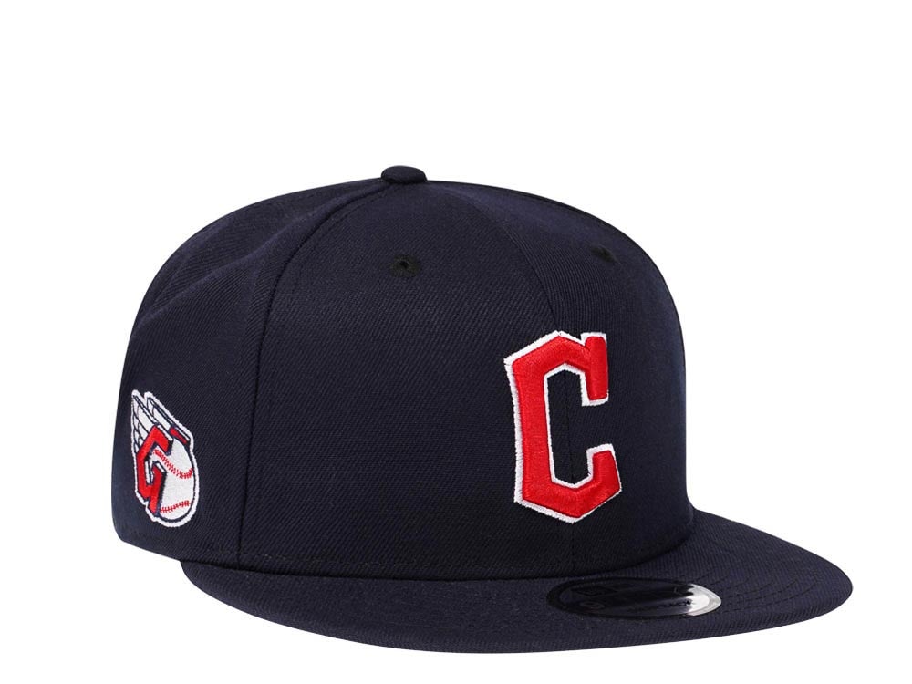 New Era Cleveland Guardians Navy Classic Edition 9Fifty Snapback Hat