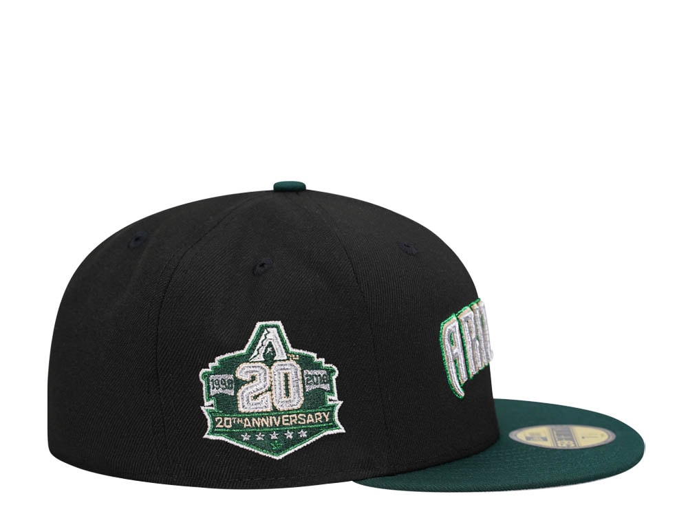 New Era Arizona Diamondbacks 20th Anniversary Heavy Metallic Two Tone Edition 59Fifty Fitted Hat