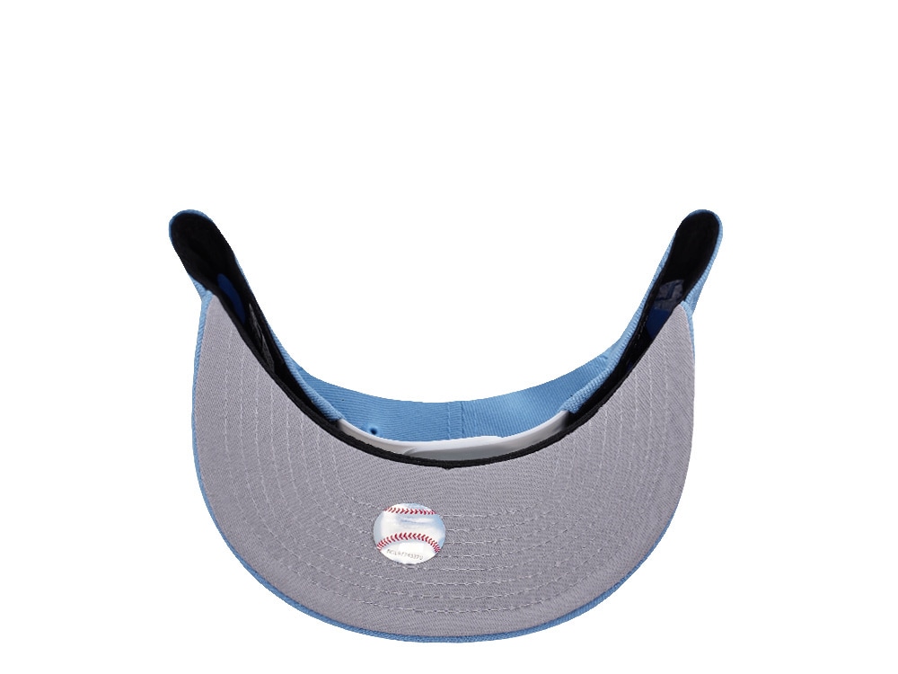 New Era Los Angeles Dodgers World Series 2025 Sky Blue Prime Edition 9Fifty A Frame Snapback Cap