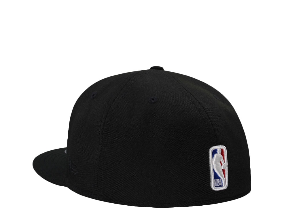 New Era Chicago Bulls NBA on NBC Black Throwback Edition 59Fifty Fitted Cap