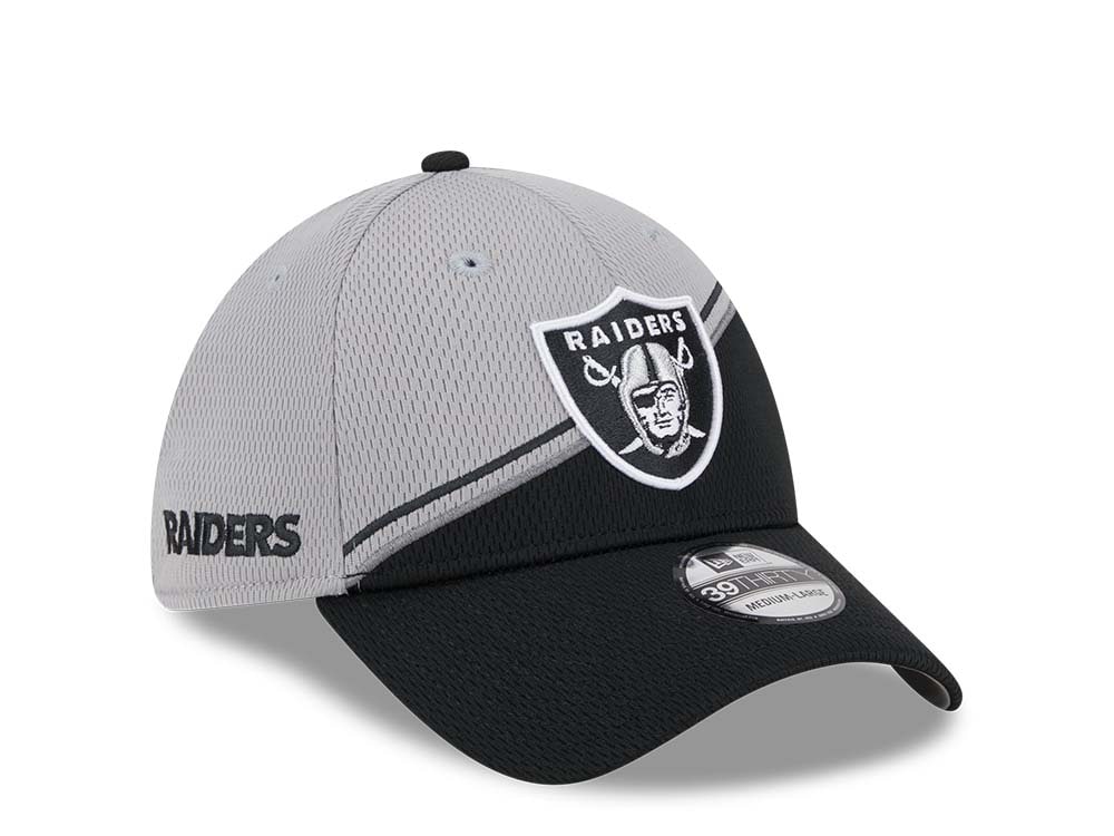 New Era Las Vegas Raiders NFL Sideline 2023 39Thirty Stretch Hat