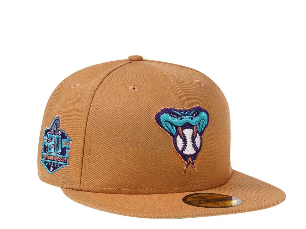 New Era Arizona Diamondbacks 20th Anniversary Desert Teal Edition 59Fifty Fitted Hat