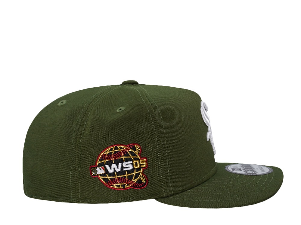 New Era Chicago White Sox World Series 2005 Rifle Green Edition 9Fifty A Frame Snapback Cap