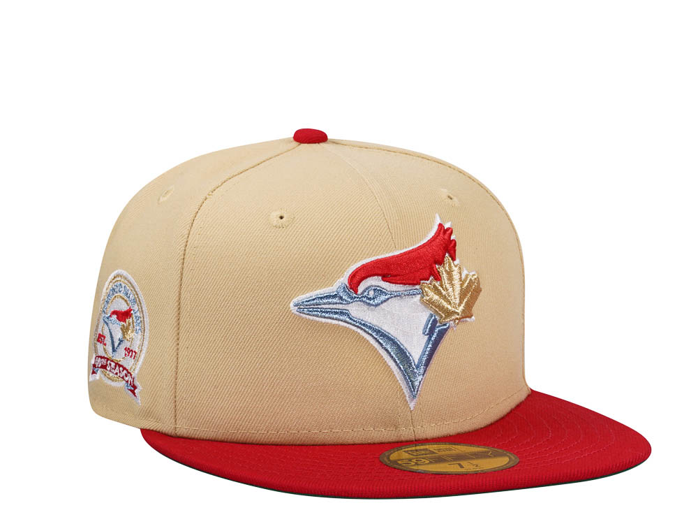 New Era Toronto Blue Jays 40th Anniversary Vegas Throwback Two Tone Edition 59Fifty Fitted Hat