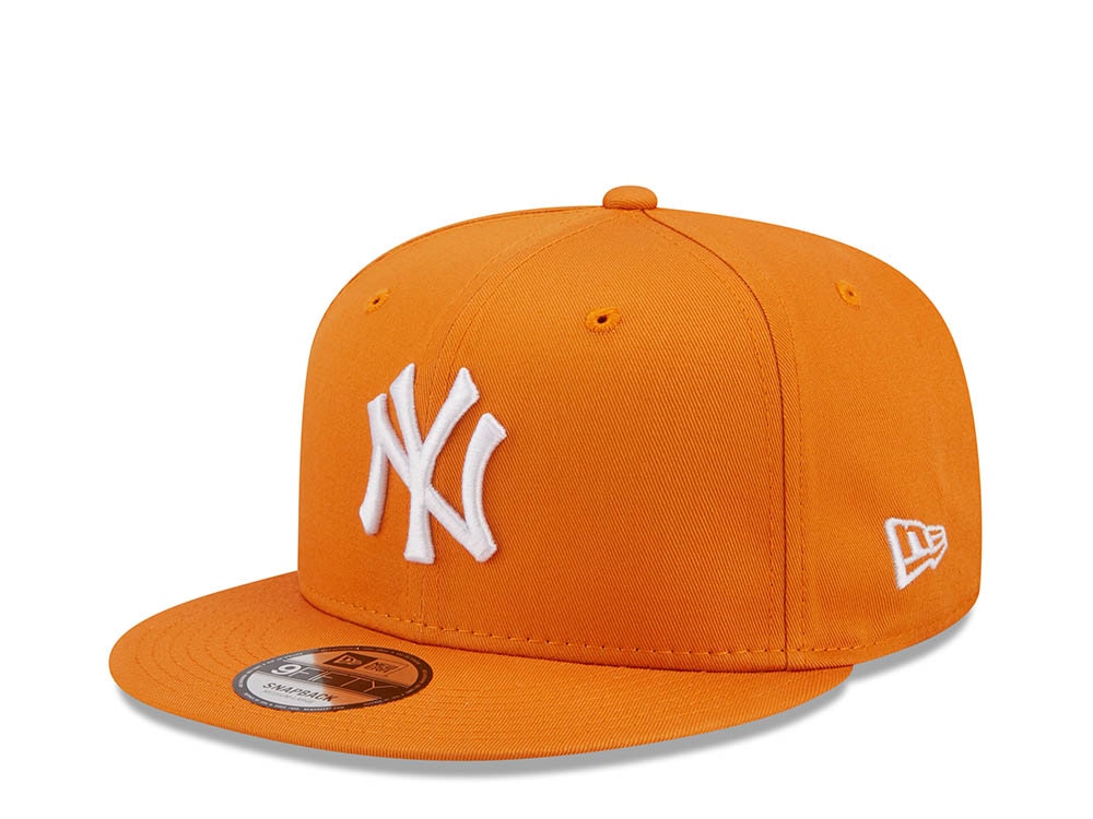 New Era New York Yankees League Essential Orange 9Fifty Snapback Hat