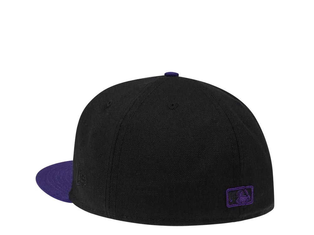 New Era Colorado Rockies 20th Anniversary Two Tone Silver Pop Edition 59Fifty Fitted Hat