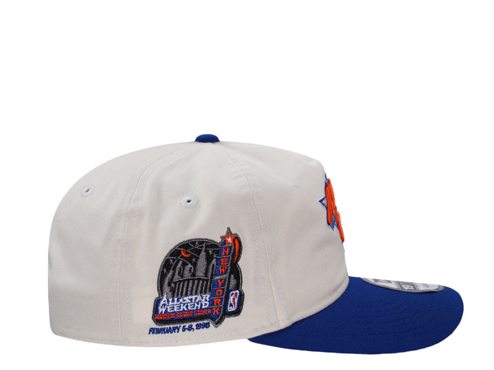 New Era New York Knicks All Star Game 1998 Chrome Two Tone Edition 19Twenty Snapback Cap