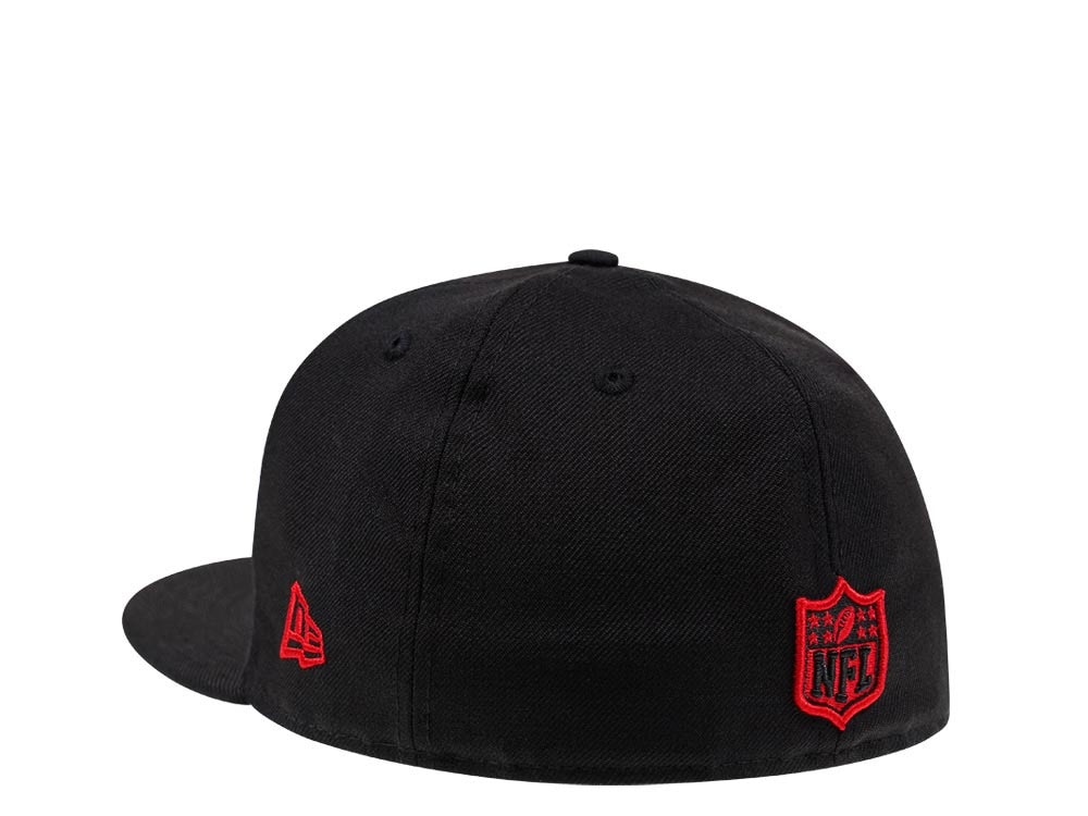 New Era San Francisco 49ers all about black Edition 59Fifty Fitted Hat