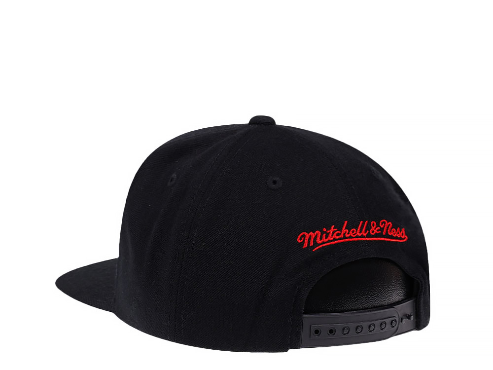 Mitchell & Ness Houston Rockets Wool Solid Snapback Hat