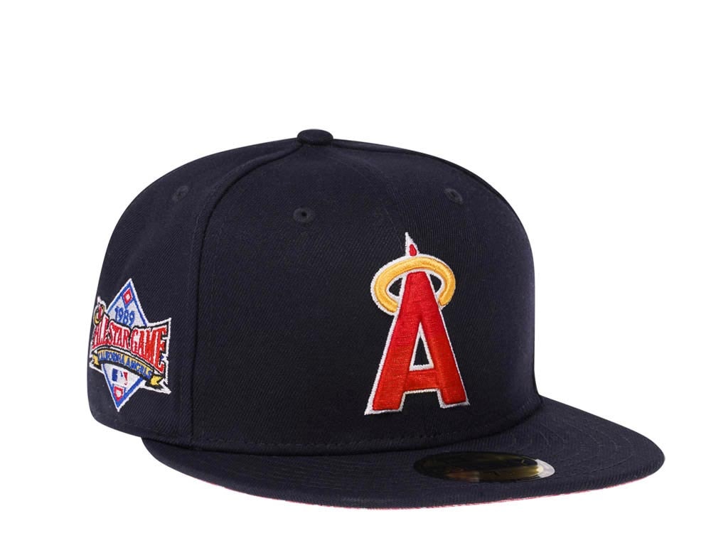 New Era California Angels All Star Game 1989 Red Paisley Edition 59Fifty Fitted Hat