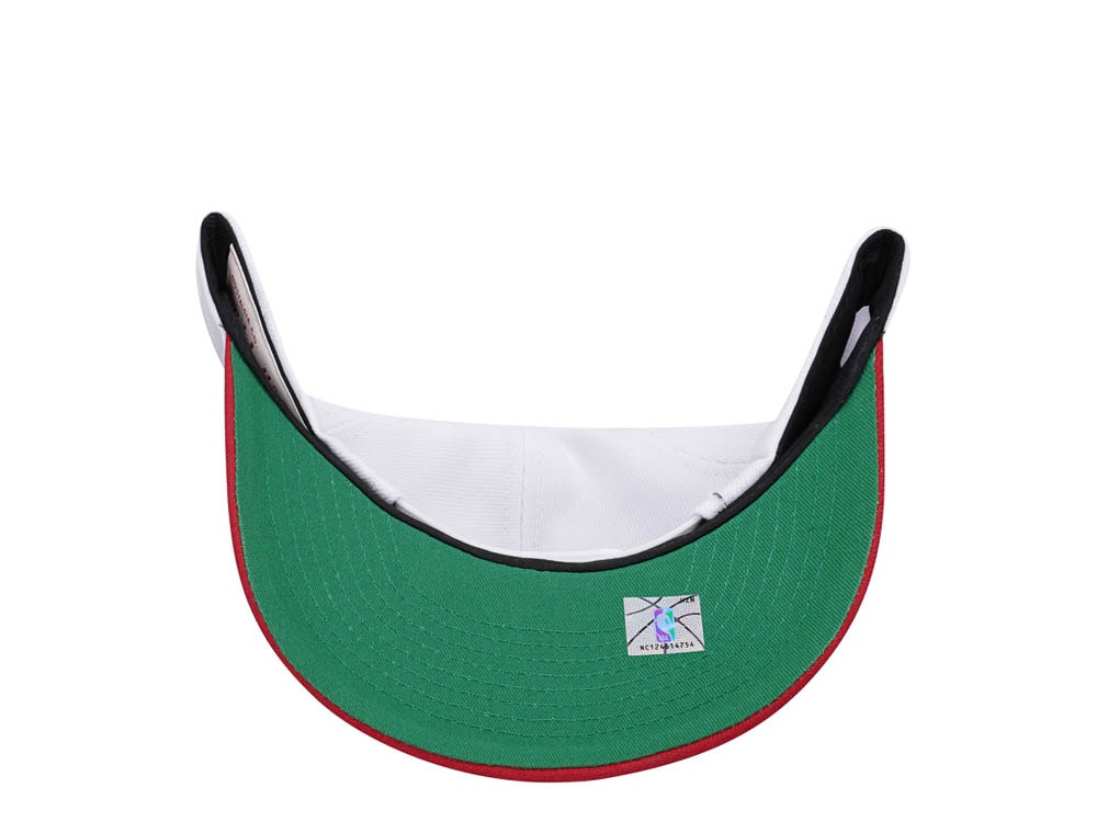 Mitchell & Ness Seattle Supersonics Team Two Tone 2.0 Pro White Snapback Hat