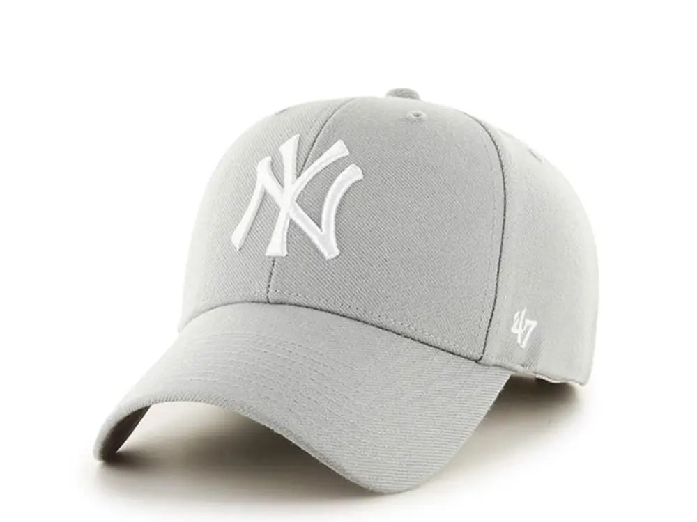 47brand New York Yankees Grey Classic Snapback Hat