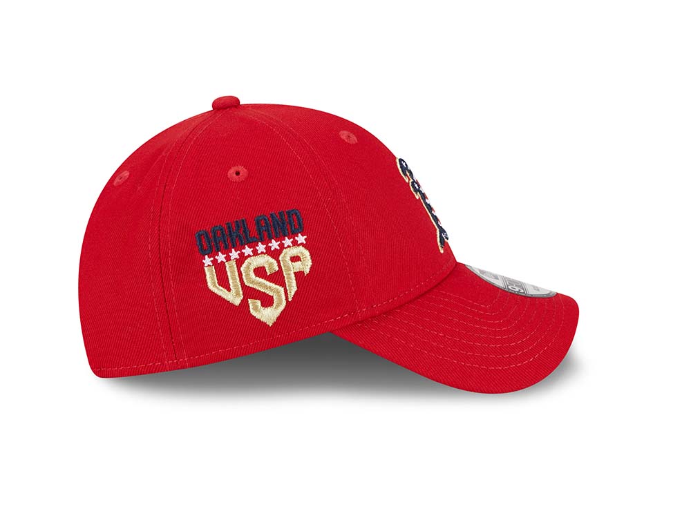 New Era Oakland Athletics 4th of July 23 9Forty Stretch Snapback Hat