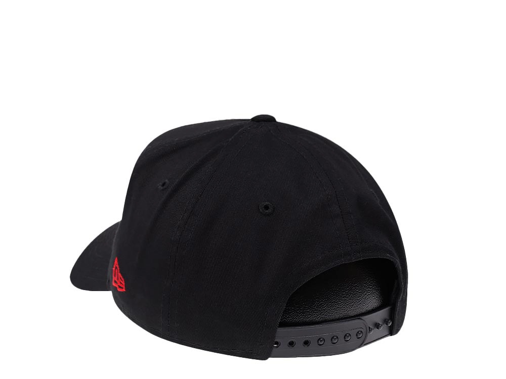 New Era Toronto Raptors Black 9Forty A Frame Snapback Hat
