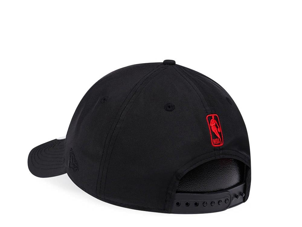New Era Chicago Bulls Logo Pop Nylon 9Forty Snapback Hat