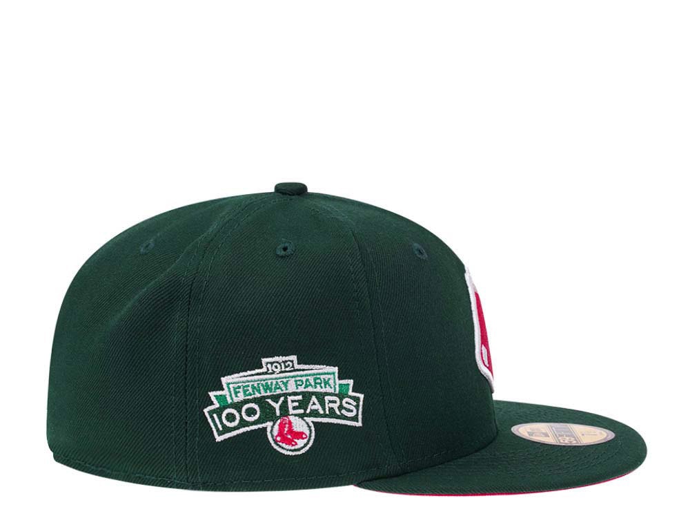 New Era Boston Red Sox 100 Years Fenway Park Green Prime Edition 59Fifty Fitted Hat