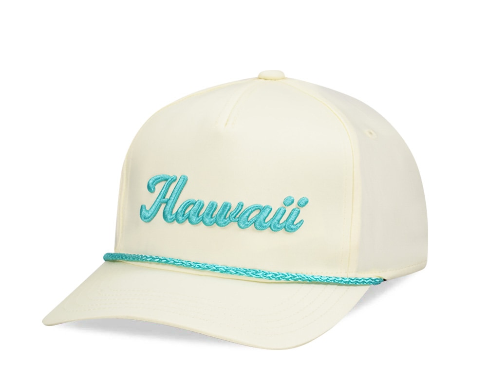 American Needle Hawaii Traveler Yellow Casual Snapback Hat