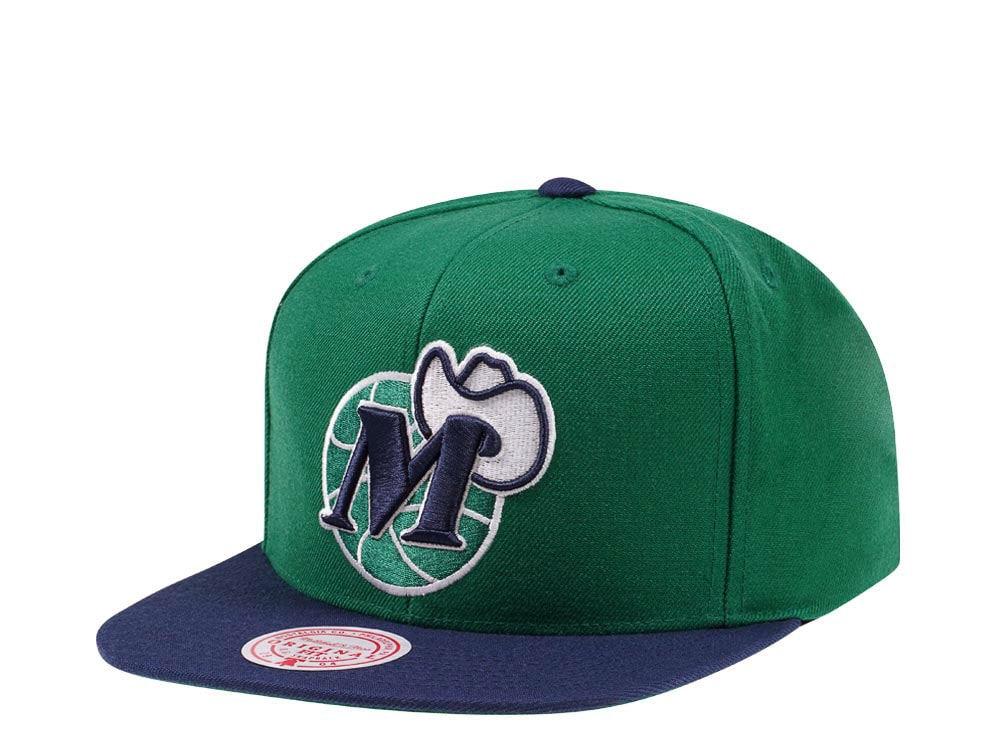 Mitchell & Ness Dallas Mavericks Hardwood Classics 2 Tone Snapback Hat