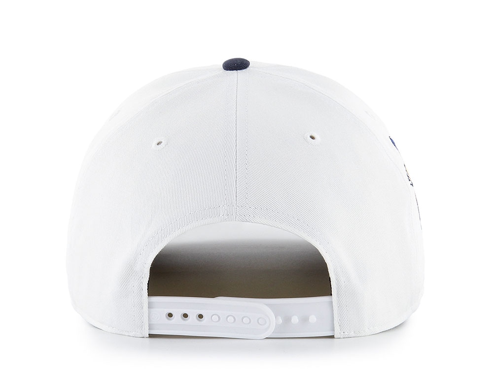 47Brand Los Angeles Dodgers White Cartoon Icon Edition Hitch Snapback Cap
