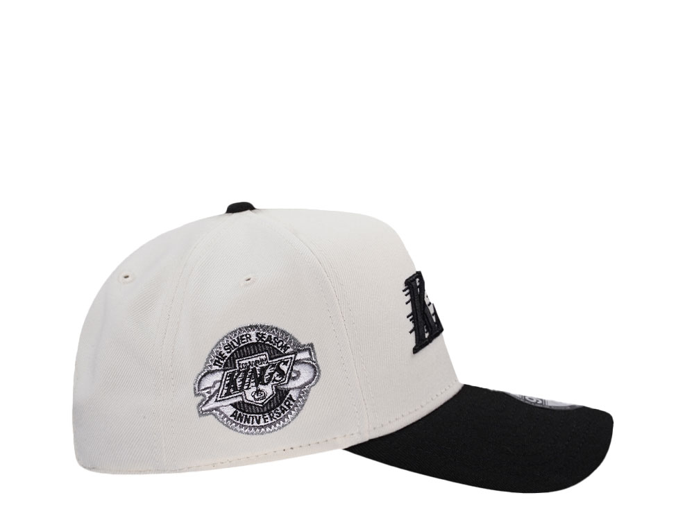 New Era Los Angeles Kings 25th Anniversary Chrome Two Tone Edition 9Forty A Frame Snapback Hat
