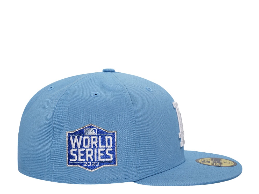 New Era Los Angeles Dodgers World Series 2020 Fresh Blue Prime Edition 59Fifty Fitted Hat