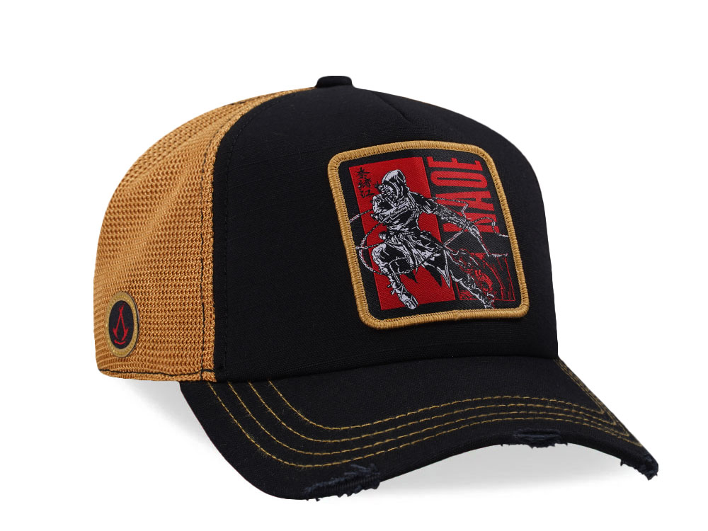 Capslab Assassin's Creed Shadows Naoe Patch Trucker Snapback Hat