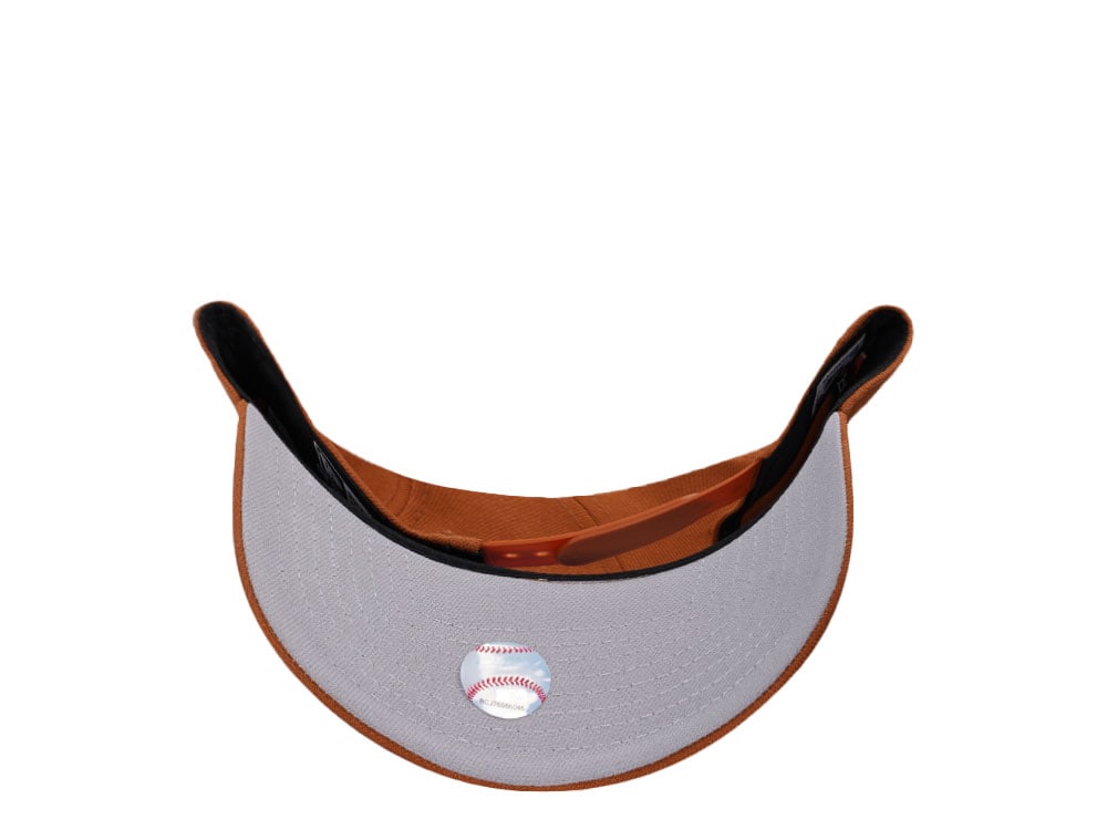 New Era Oakland Athletics 25th Anniversary Earthy Copper Edition 9Forty A Frame Snapback Hat