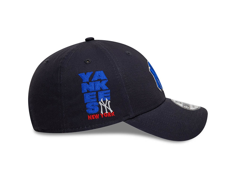 New Era New York Yankees MLB Patch Navy 9Forty Strapback Hat