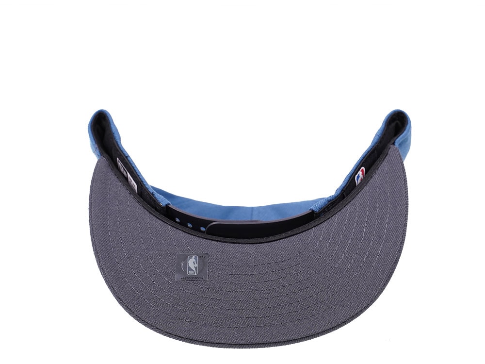 New Era Chicago Bulls Blue and Graphite Edition 9Fifty Snapback Hat